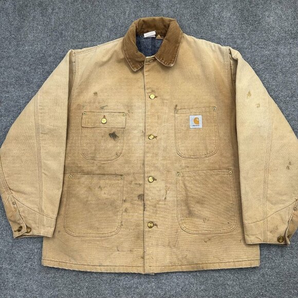 Carhartt | Jackets & Coats | Vintage 8s Carhartt Chore Jacket Mens